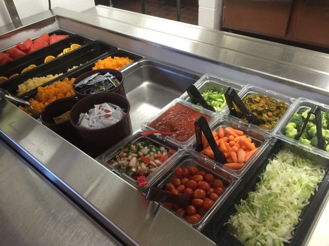 At FTG students are offered fruits and 
vegetables every day with their meal.
